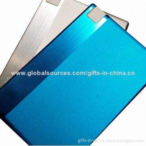 Grade A Lithium Polymer Battery Credit Card 1,800mAh Power Banks with CE, RoHS Marks